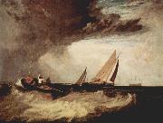J.M.W. Turner Ein Fischer von Shoeburyness preit einen Prahm von Whitstable Sweden oil painting artist